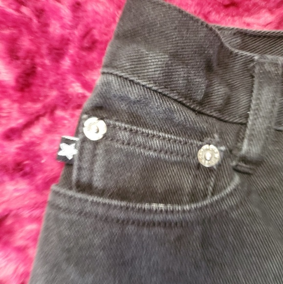 ZANA*DI BLACK JEAN SHORTS! - Picture 5 of 8